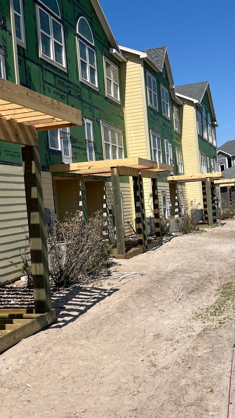 Walk Out Patio Cover by Bayfront Roofing and Construction