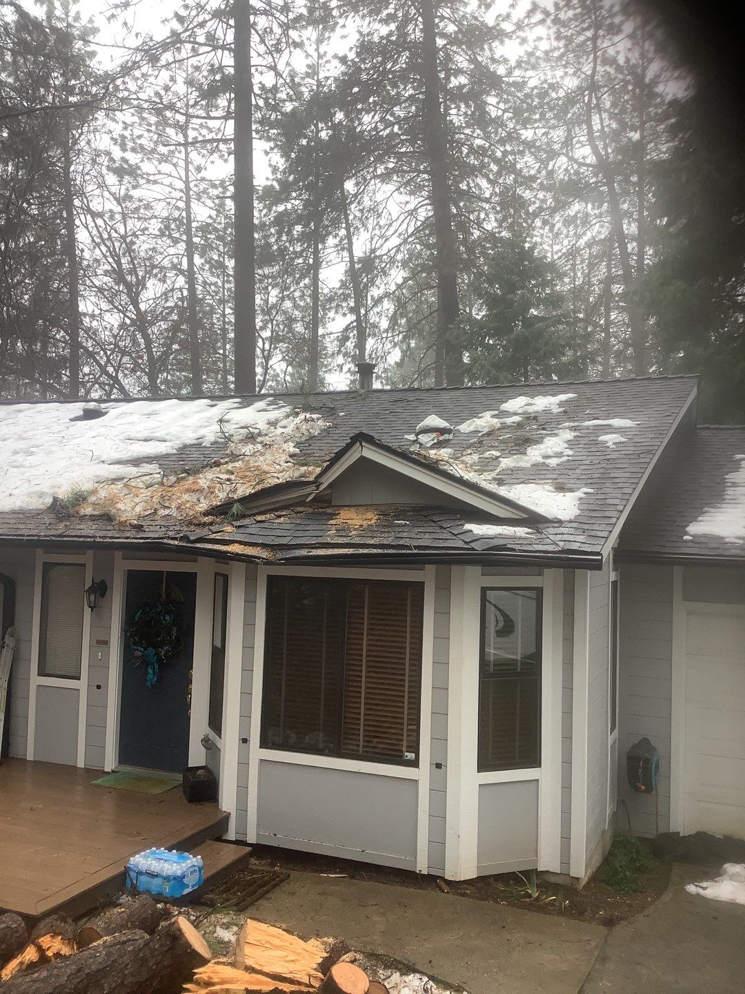 Residential Roofing Repair using Owens Corning Roofing Shingles by Byers Enterprises 