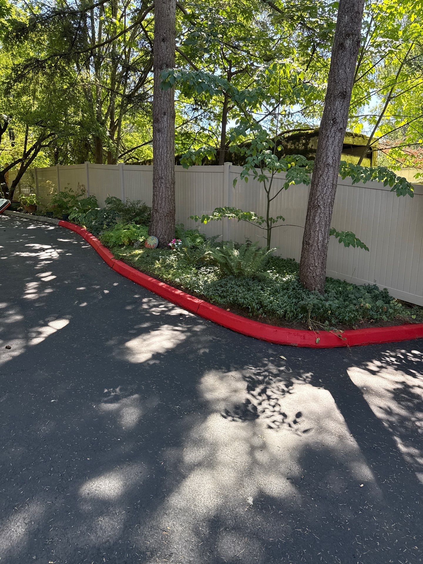 Curb Repaint | Seattle  by Jireh Asphalt & Concrete Inc 