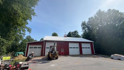 Concrete Pool Deck and Multi-Bay Building Cleaning in Eldersburg