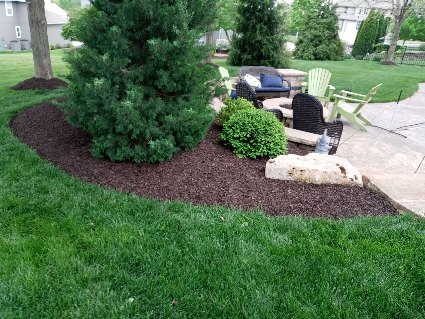 4 New Outdoor Living Areas by LAND ESCAPES LLC