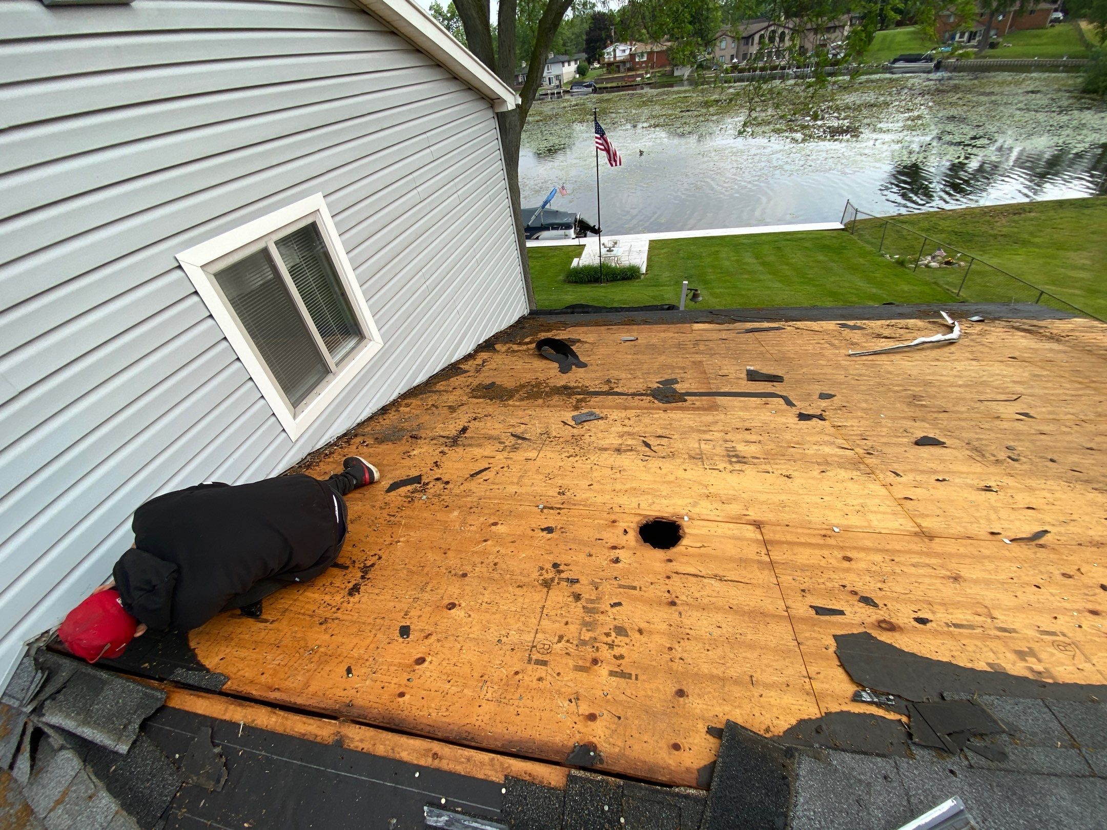 Roof Replacement using CertainTeed Landmark by 180 Contractors