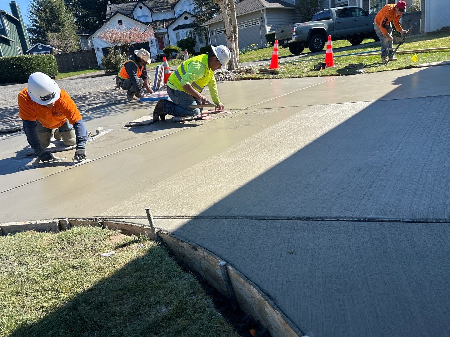 William | Concrete Driveway by Jireh Asphalt & Concrete Inc 