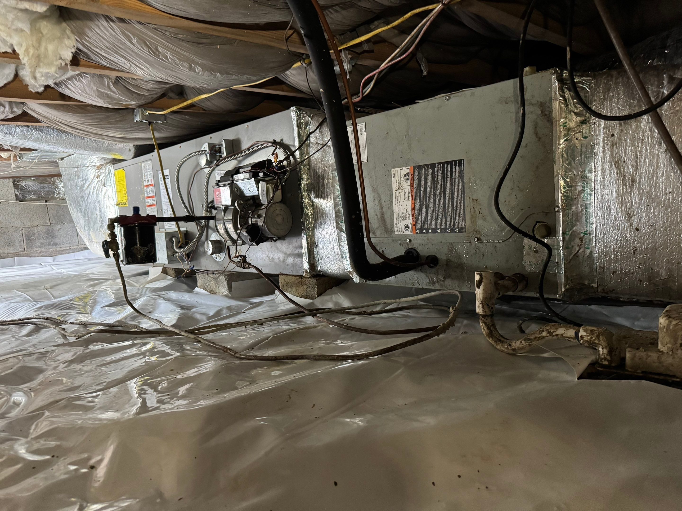 Project in Spring Grove by Patriot Crawl Space Repairs