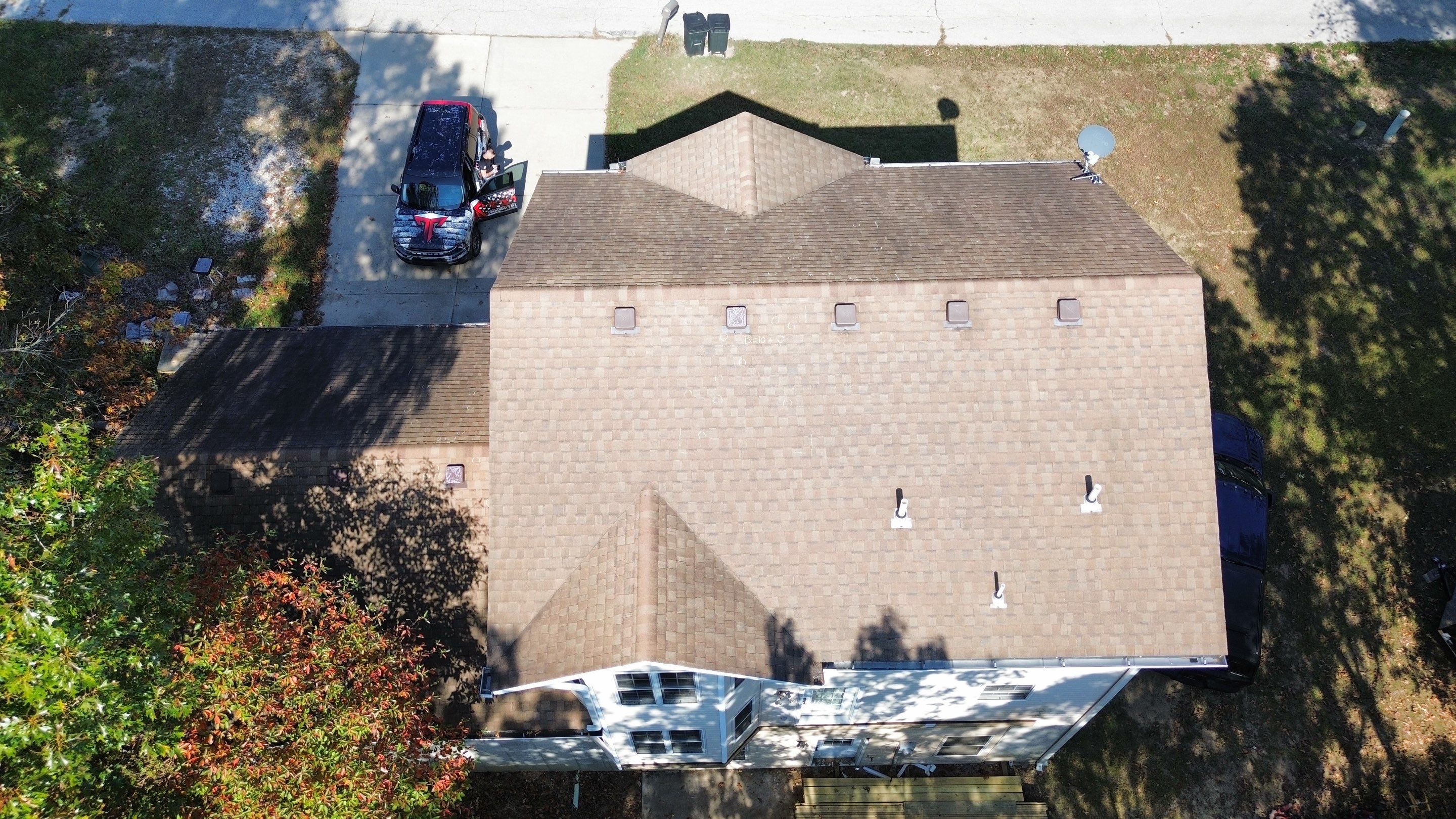 Residential Roofing Install - 29 Gauge G-Rib Metal - Color Burnished Slate  by Titan Commercial & Residential Roofing 