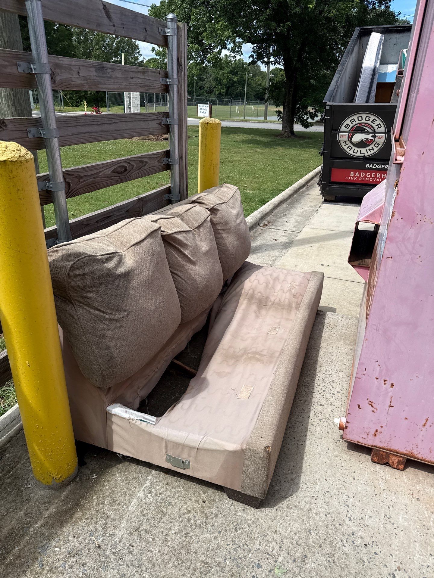 Monthly Apartment Clean Up by Badger Hauling