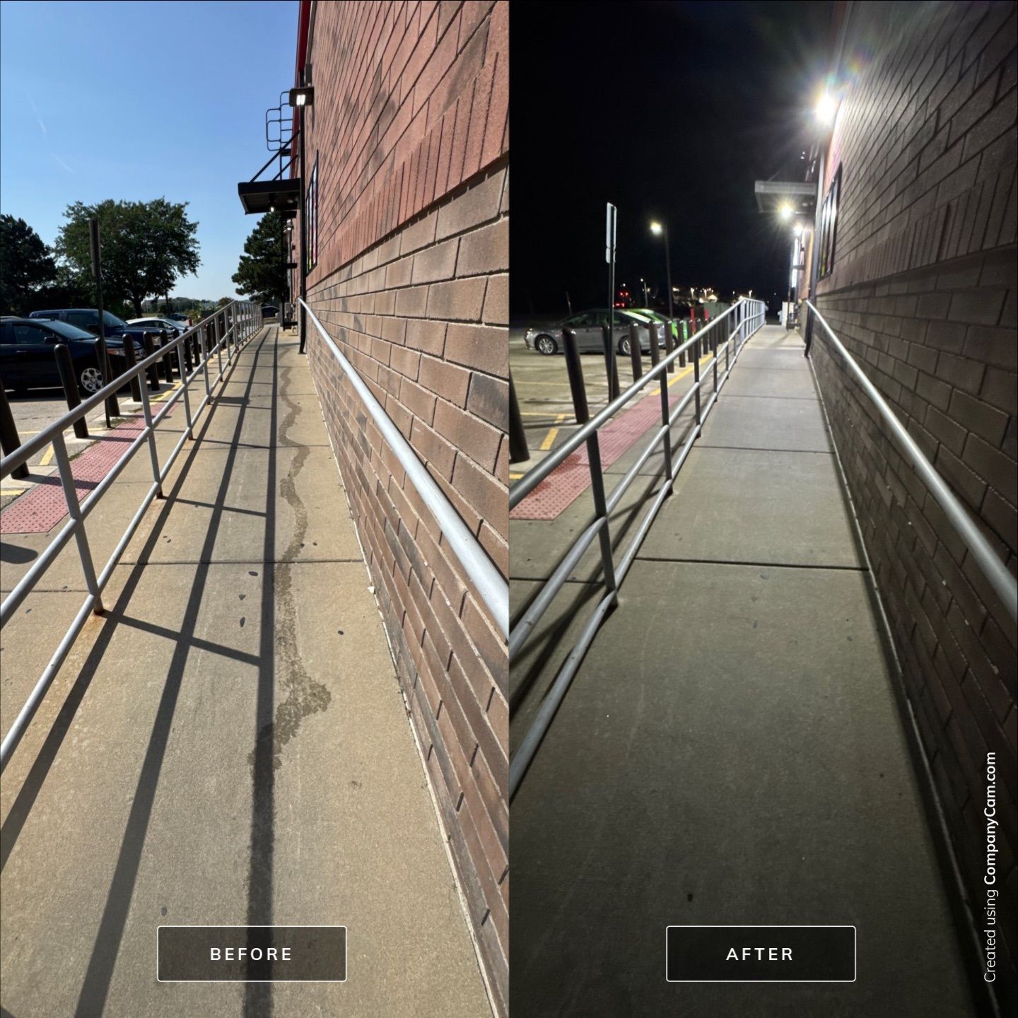 Project in Gurnee by Simmons Power & Soft Washing