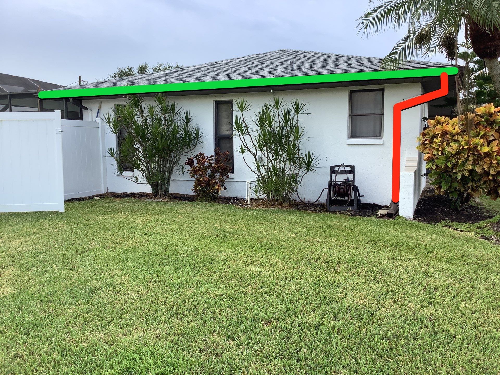 6 Inch Seamless Gutters using Musket Brown Seamless Gutters in Cape Coral FL by Gutter Professors