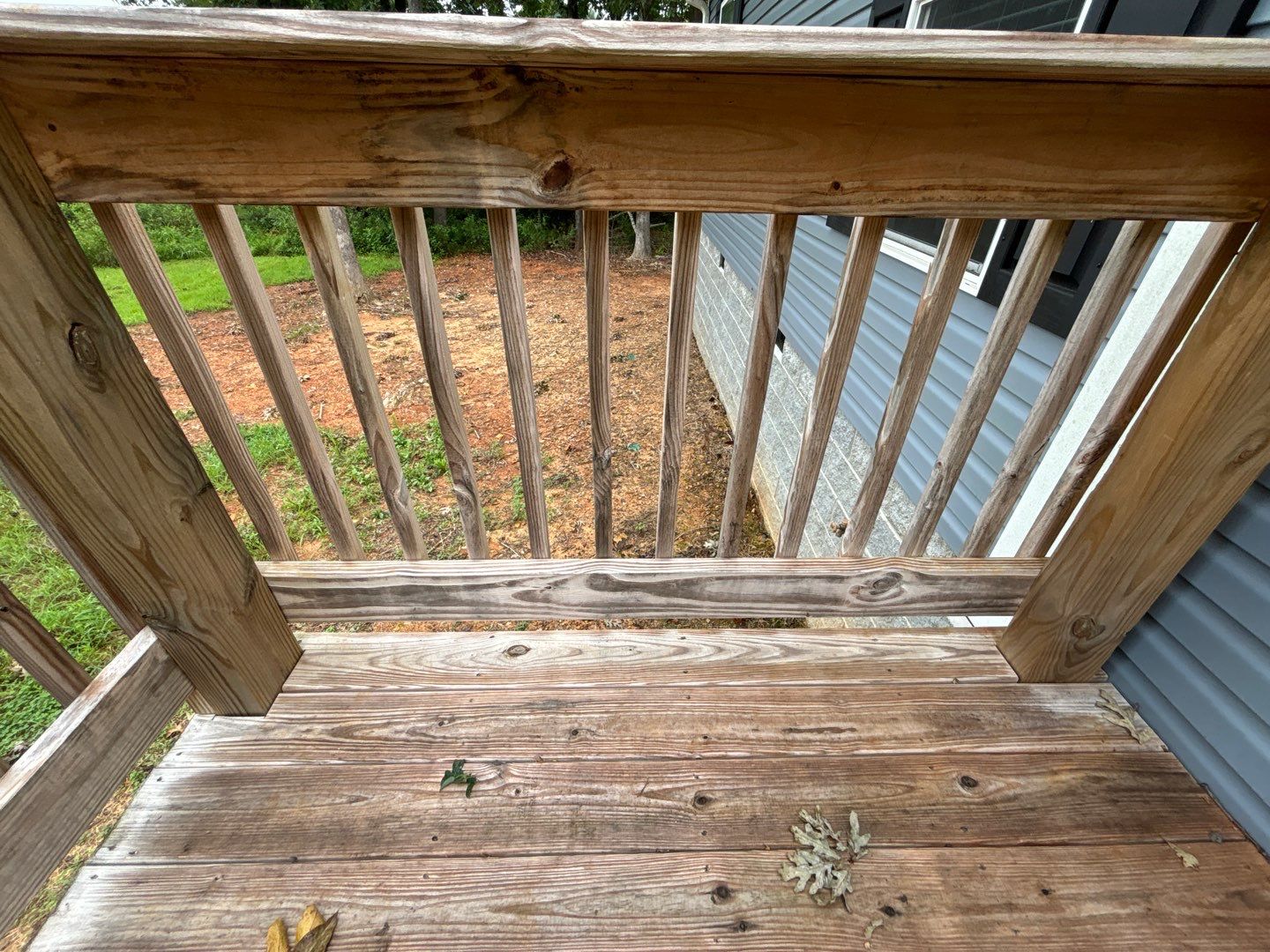 Weathered Deck using Wood Sealant by DuraSeal