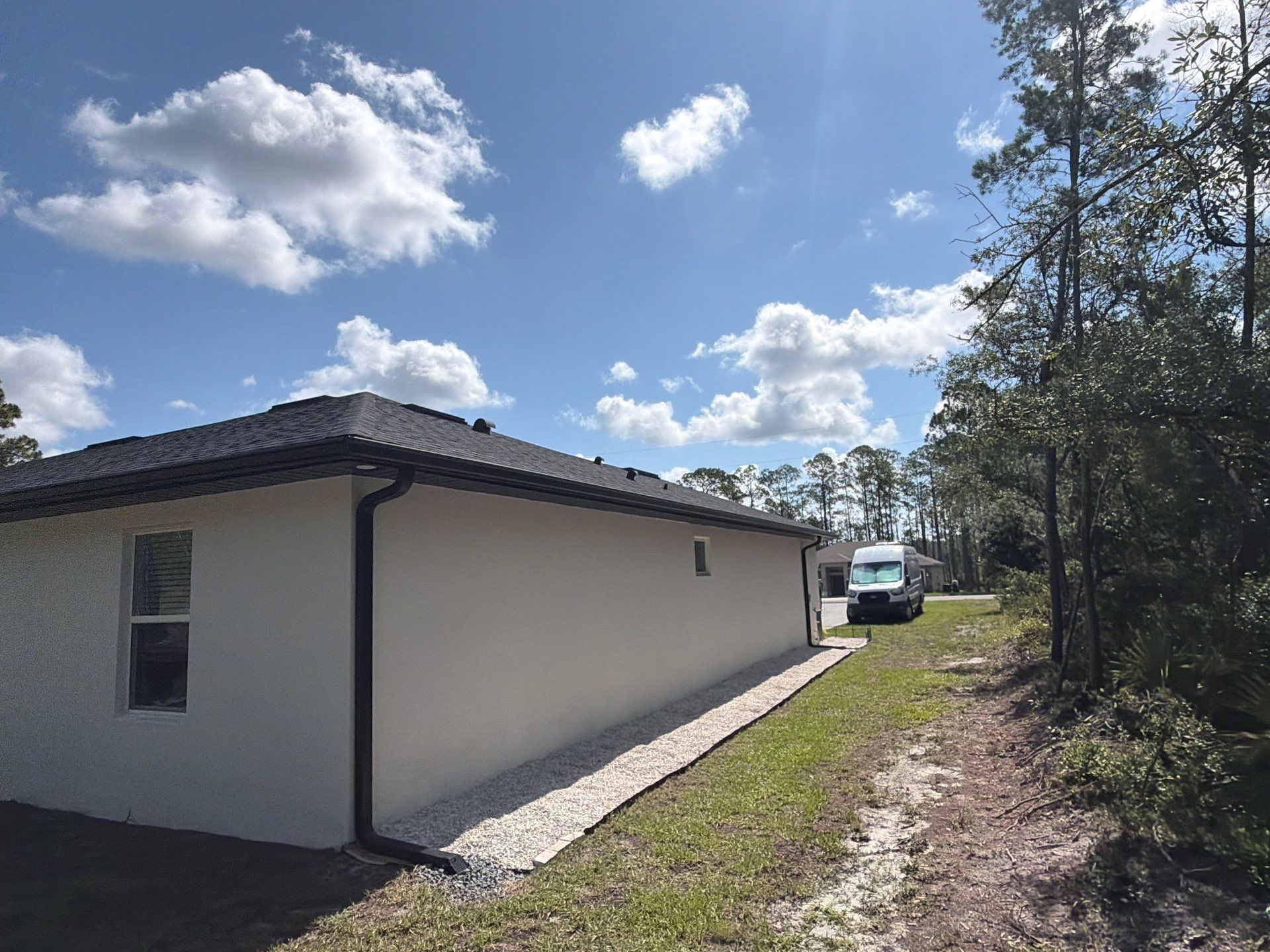 GAF Asphalt Shingle Roof Replacement with Skylight in Eustis by Fortified Roofing Solutions Corp.