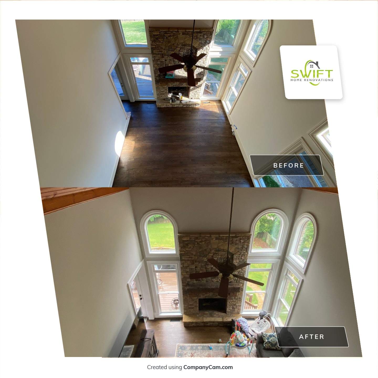 Comprehensive General Interior Remodeling With Custom Millwork In Marietta by Swift Home Renovations
