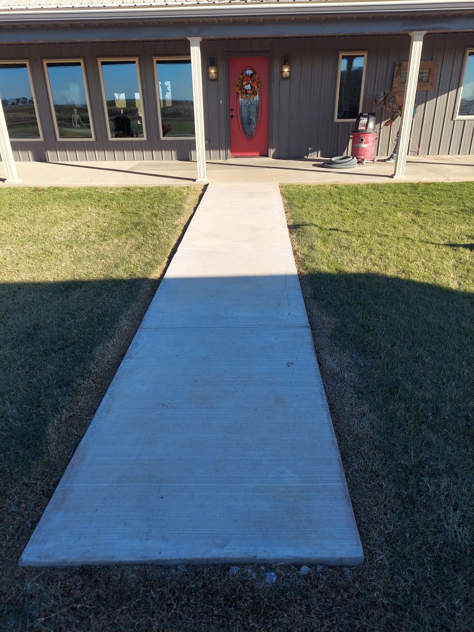 Patio Installation with Silver Creek by Copperhead Coatings
