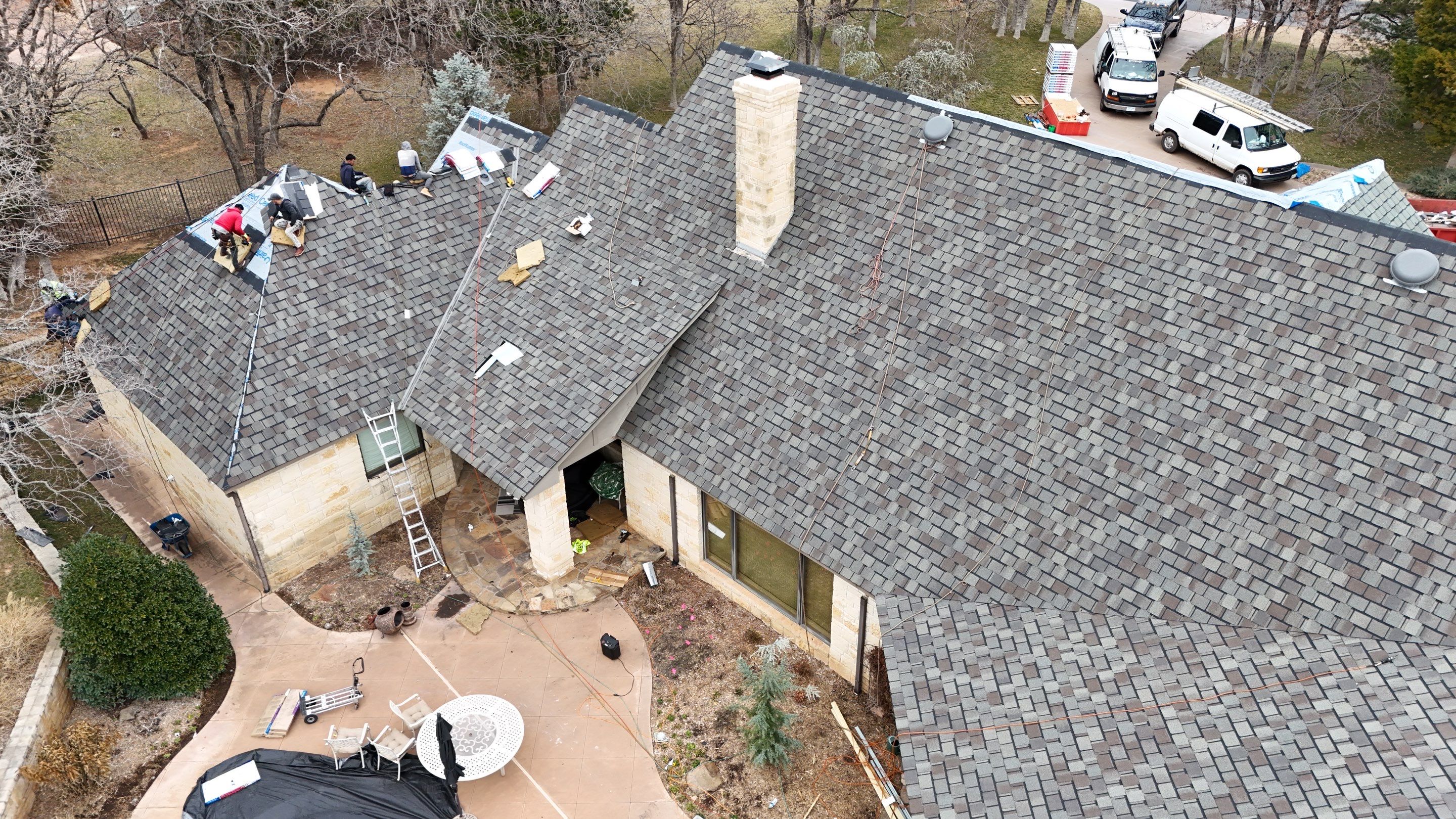 Reroof using Certainteed Integrity Roof System by Castillo Roofing