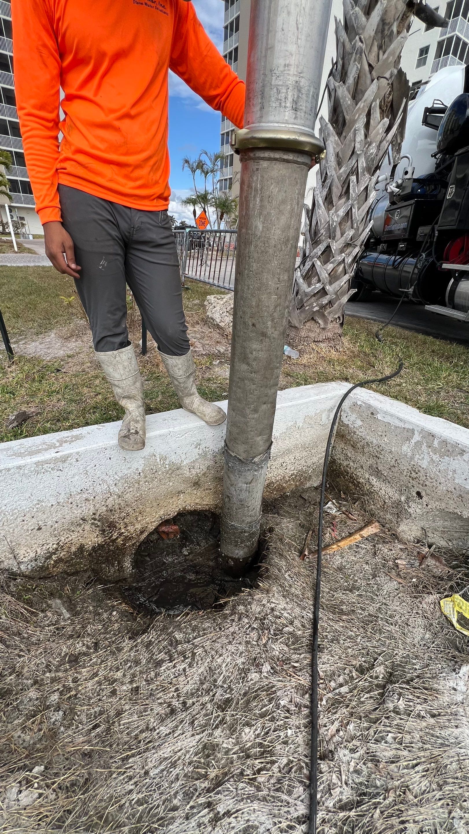 Bonita Springs Condo Stormwater System Maintenance by APS Power & Water