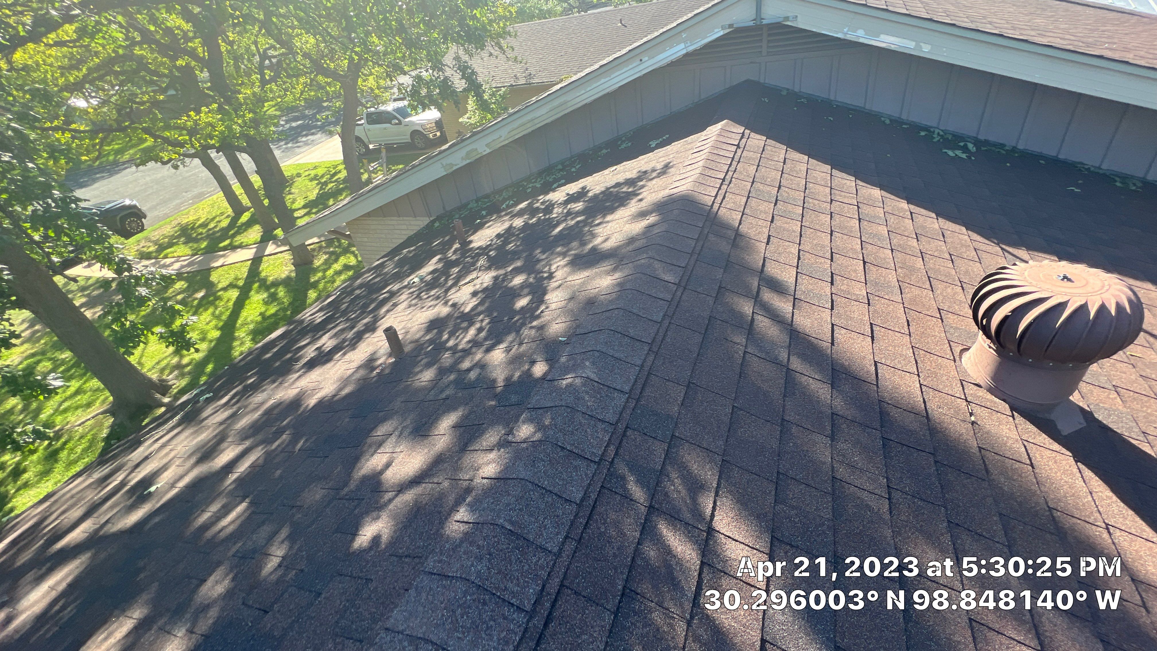 Fredericksburg Hail Damage Restoration and Full Roof Replacement by Caliber Restoration LLC