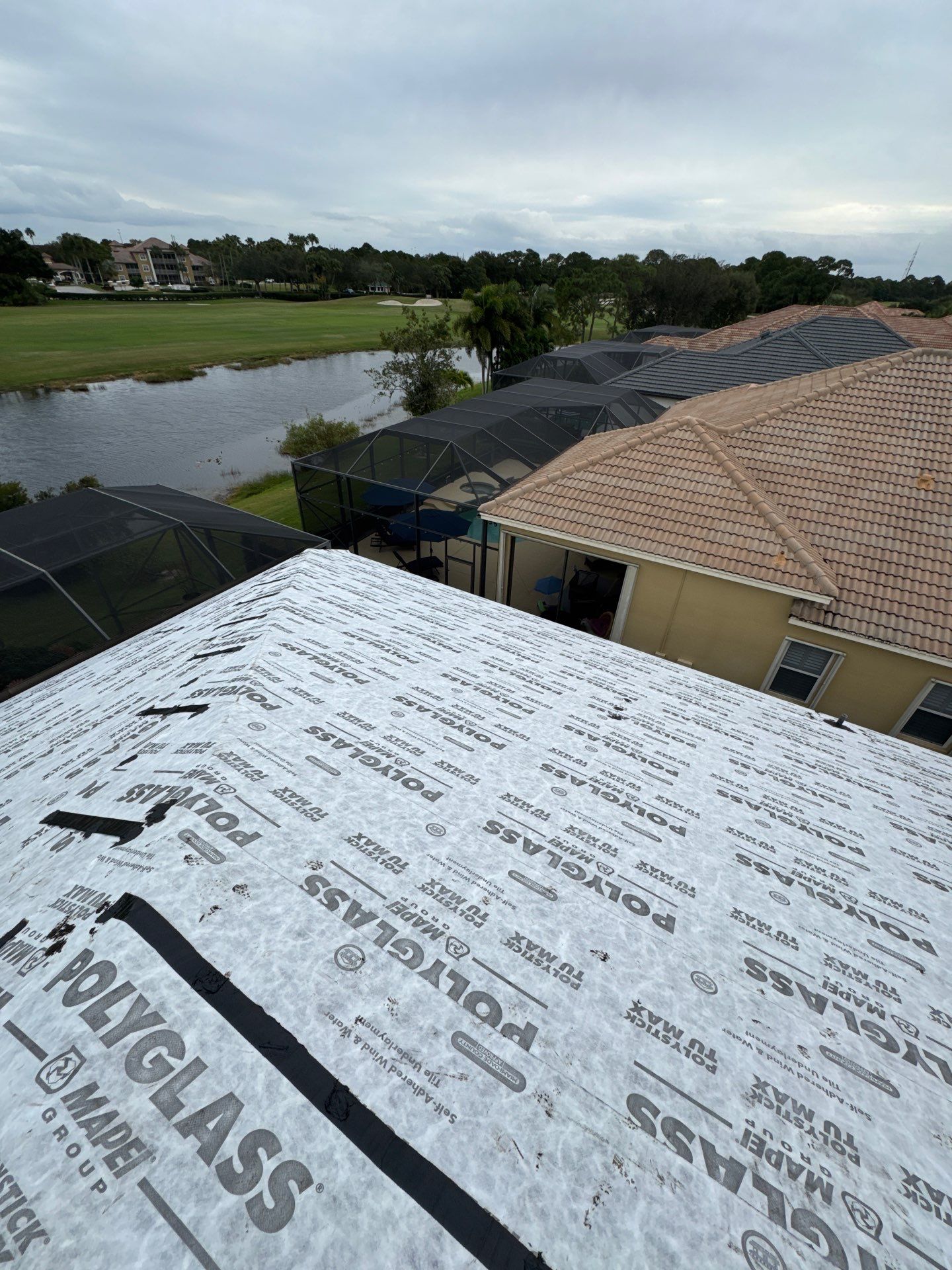 Project in Port St Lucie by Rhino Roofs