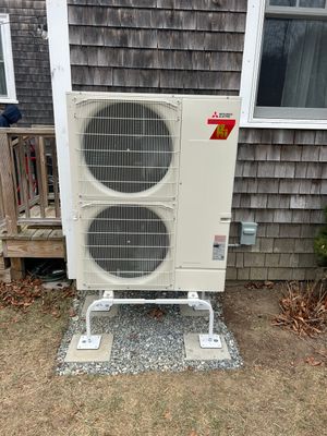 Heat Pump Installation using Mitsubishi