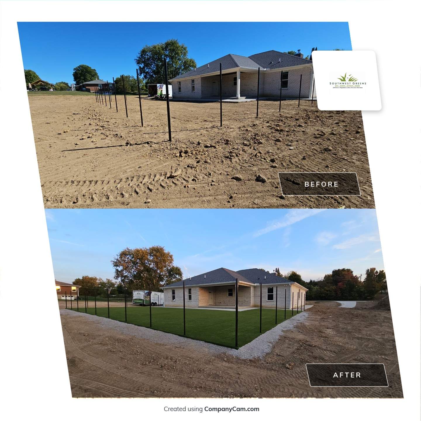 Residential Pet Lawn by Southwest Greens Midwest