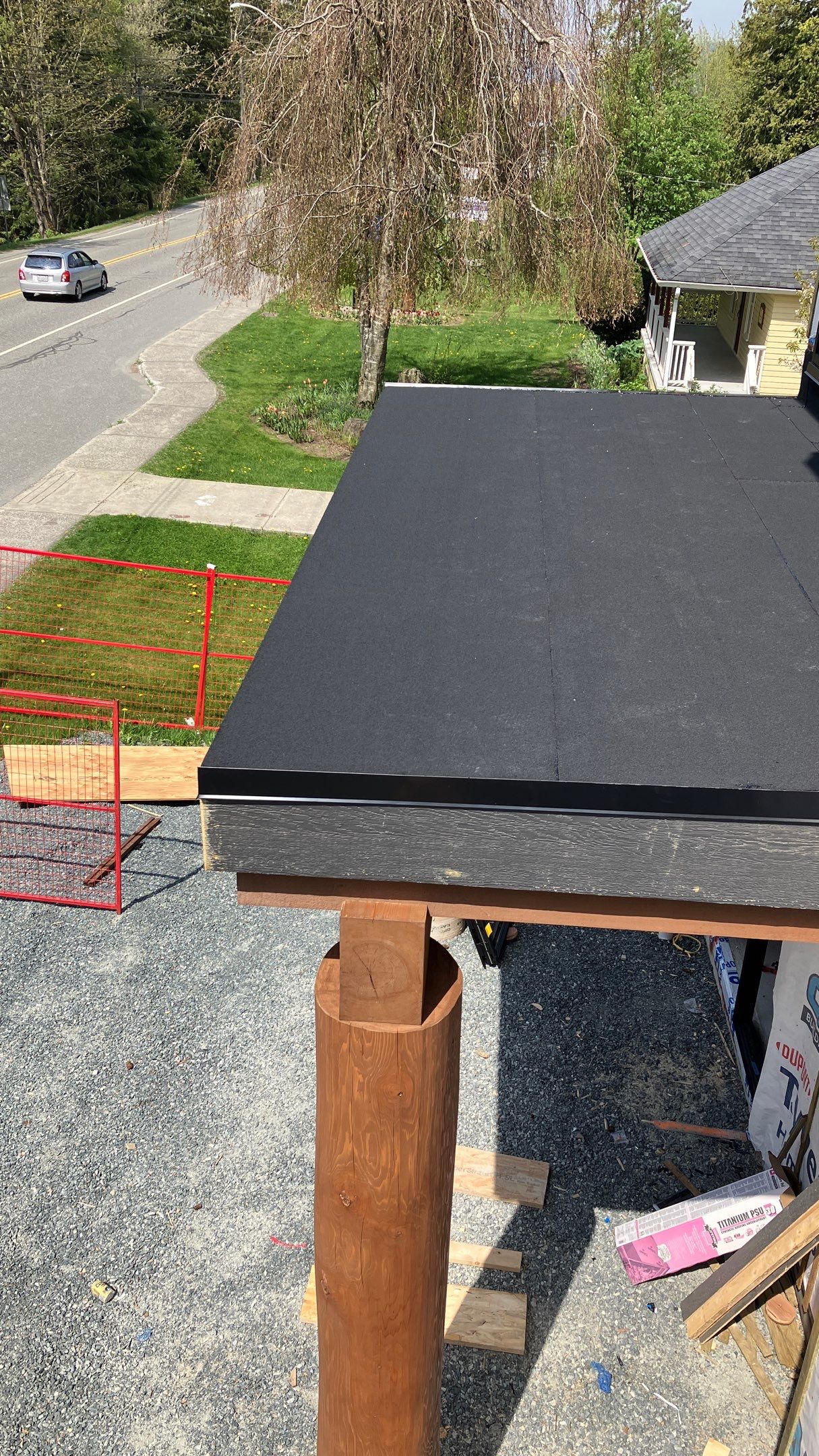 Commercial Roofing Installation using IKO 2ply sbs  by Top Notch Roofing Inc