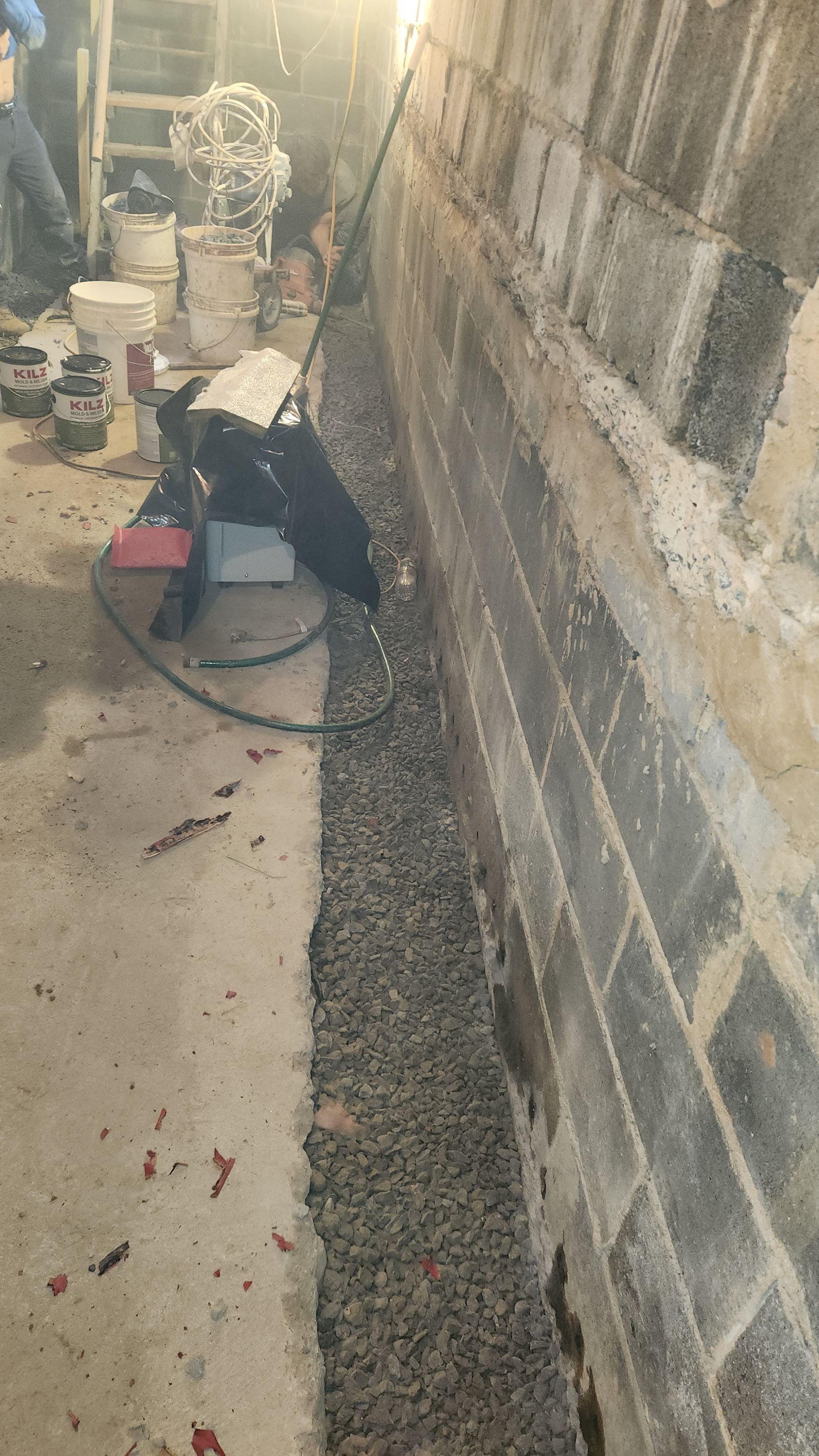 Interior French Drain South Amboy, NJ by Pure Service Pro, LLC 