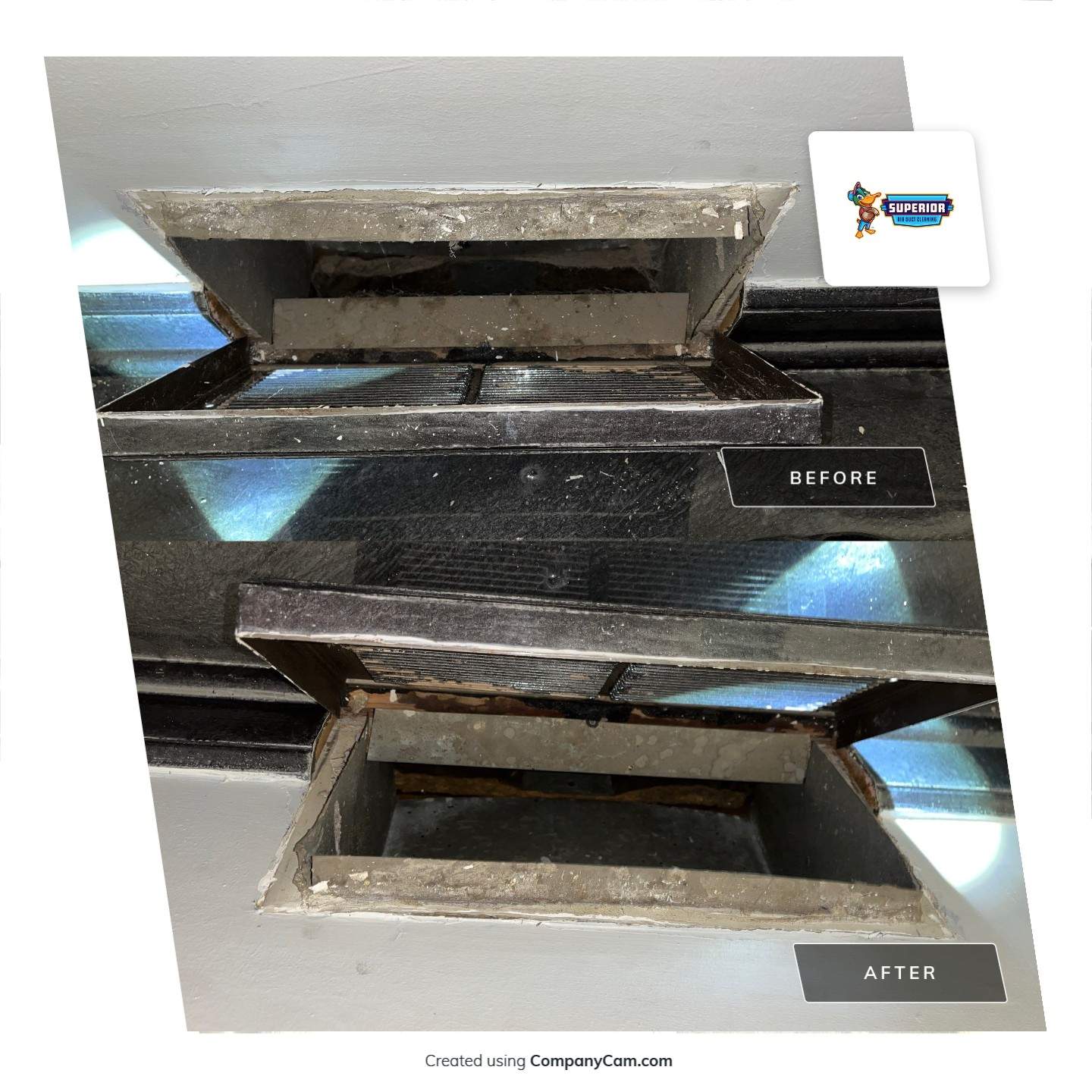Air Duct Cleaning With a Vacuum Truck in Salem, OH by Superior Air Duct Cleaning