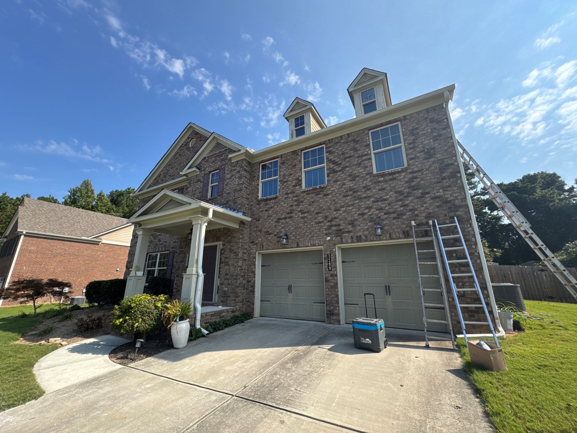 Exterior Painting and Trim Refresh for Dacula Residential Property by Swift Home Renovations