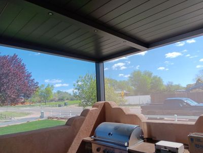 Motorized Aluminum Pergola & Exterior Screens