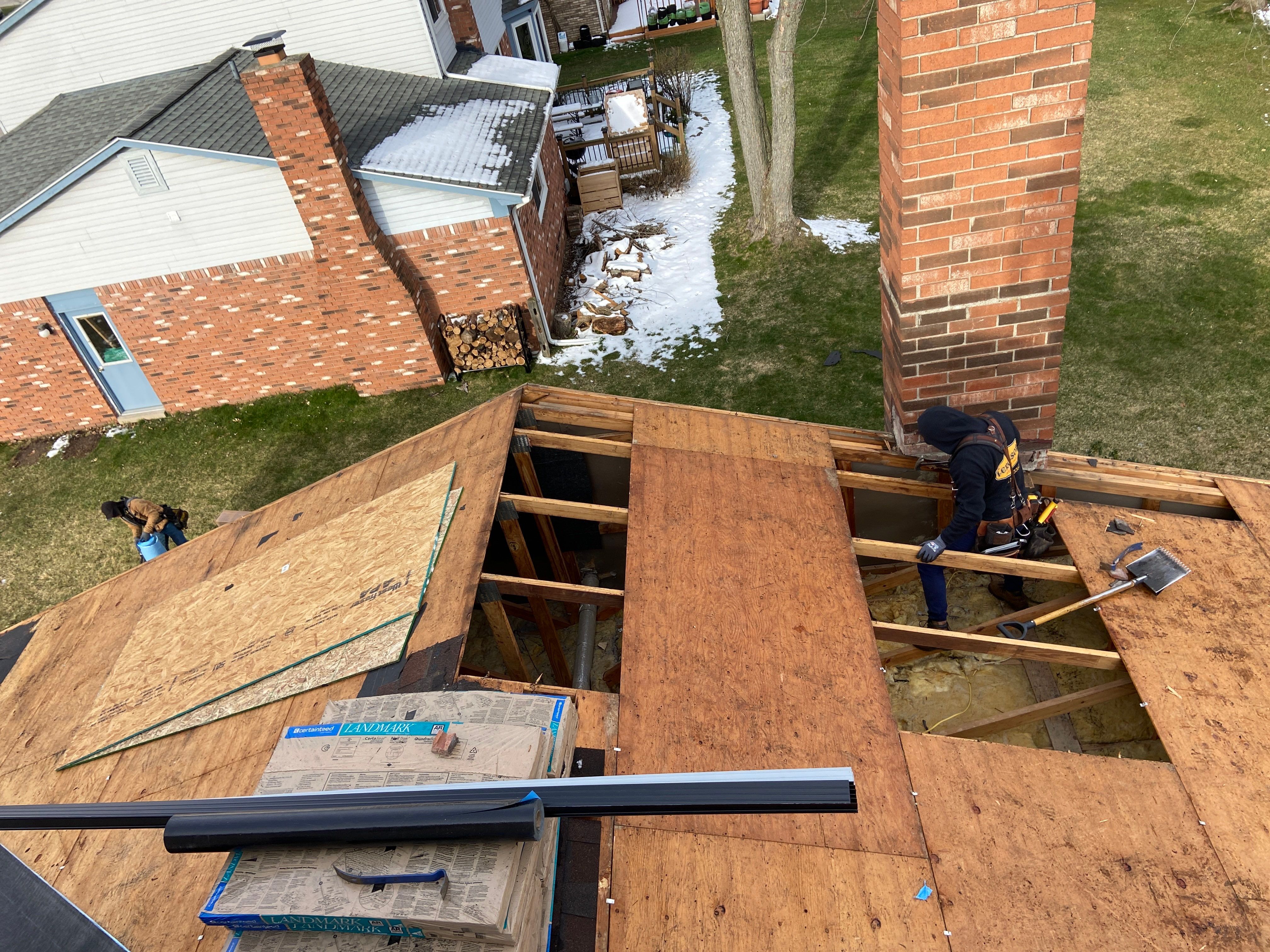 Roof Replacement using CertainTeed Landmark by 180 Contractors