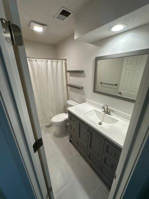Bathroom remodel