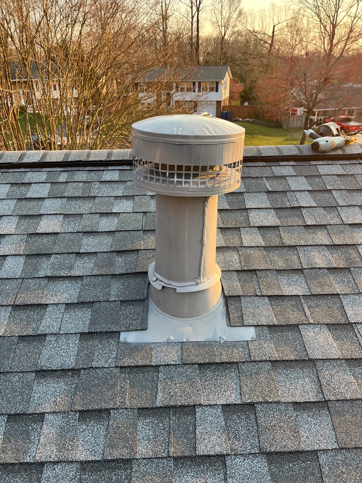 Springfield CertainTeed Landmark Pro Roof in Max Def Pewter by RM Banning, Inc.
