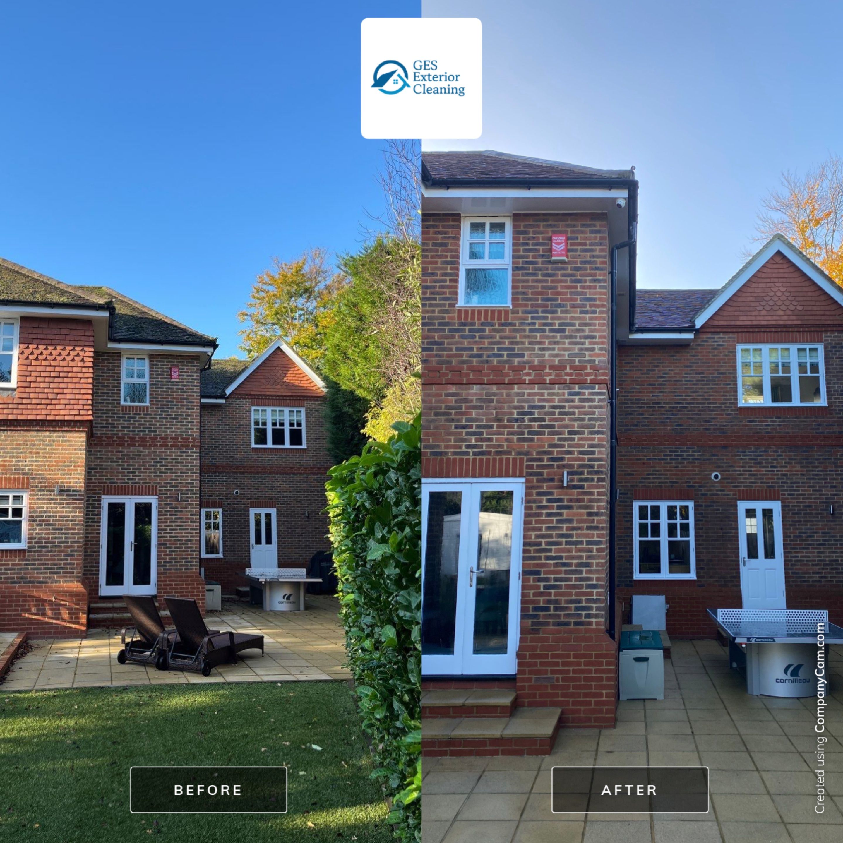 Roof Cleaning using Honda 15lpm Low Pressure Washing Machine by Ges Exterior Cleaning ltd