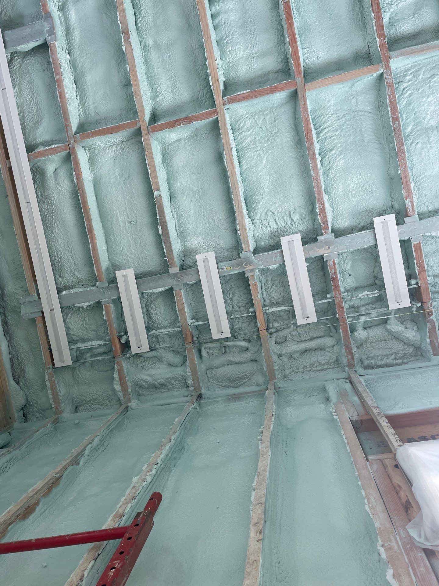 New Construction using Closed Cell Spray Foam by NYS Foam & Energy