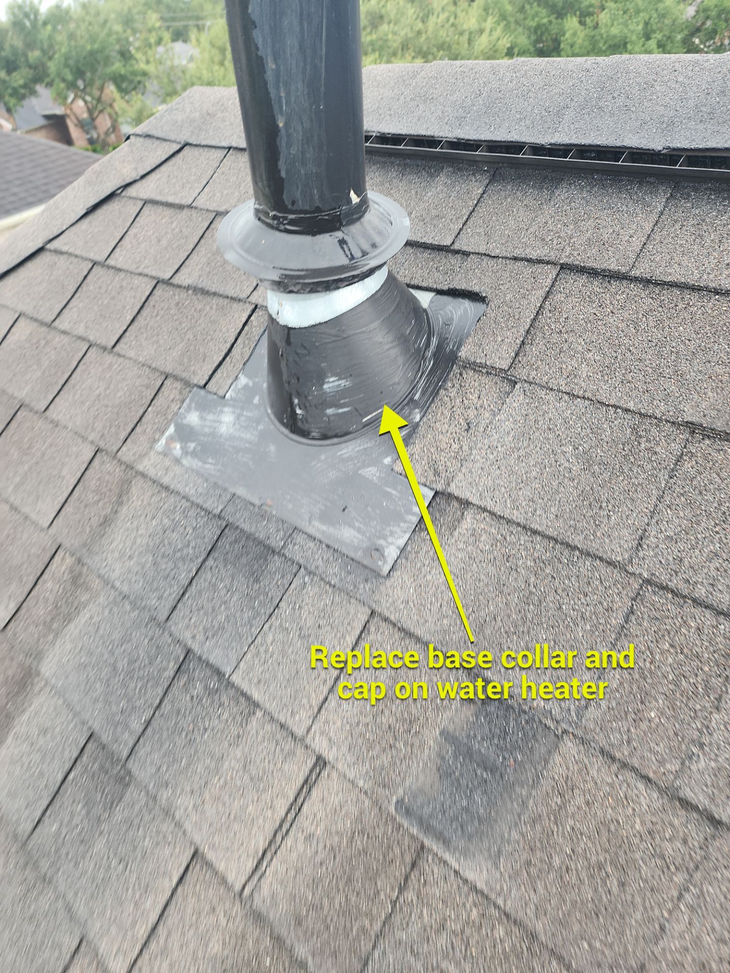 Hail Damage using Owen's Corning Duration (Lifetime) Shingles by Roof Repair Company