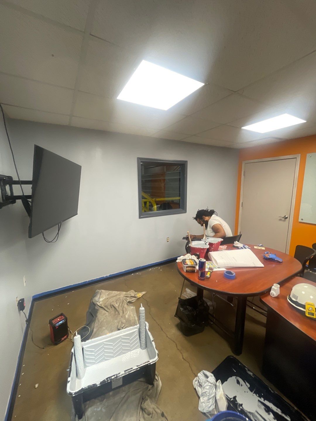 Interior Painting using Sherwin Williams Pro-Mar 200 by Callaway Contracting LLC