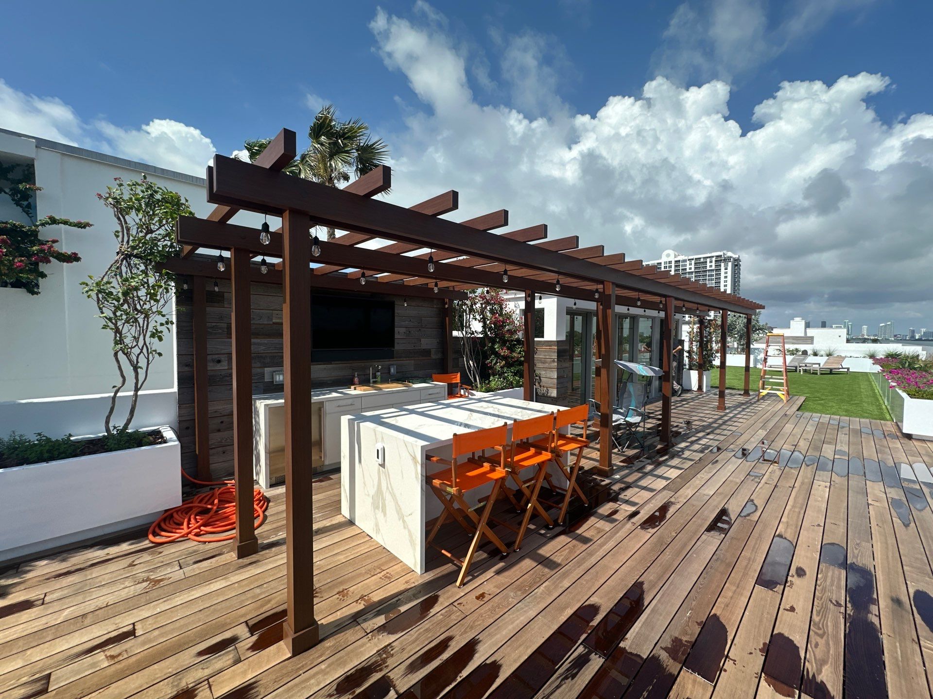 Private Penthouse Residence Miami Beach by Toledo Iron Works