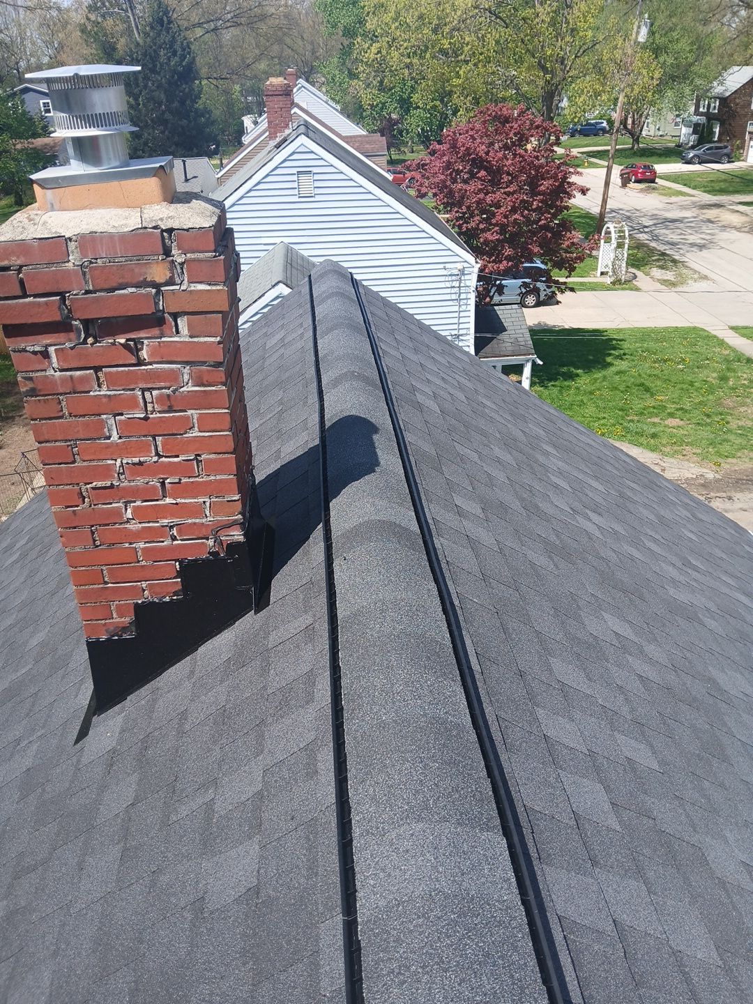 Abby D: Atlas Pinnacle, Color, Black Shadow, Drip Edge, Black by Eagle Eye Roofing