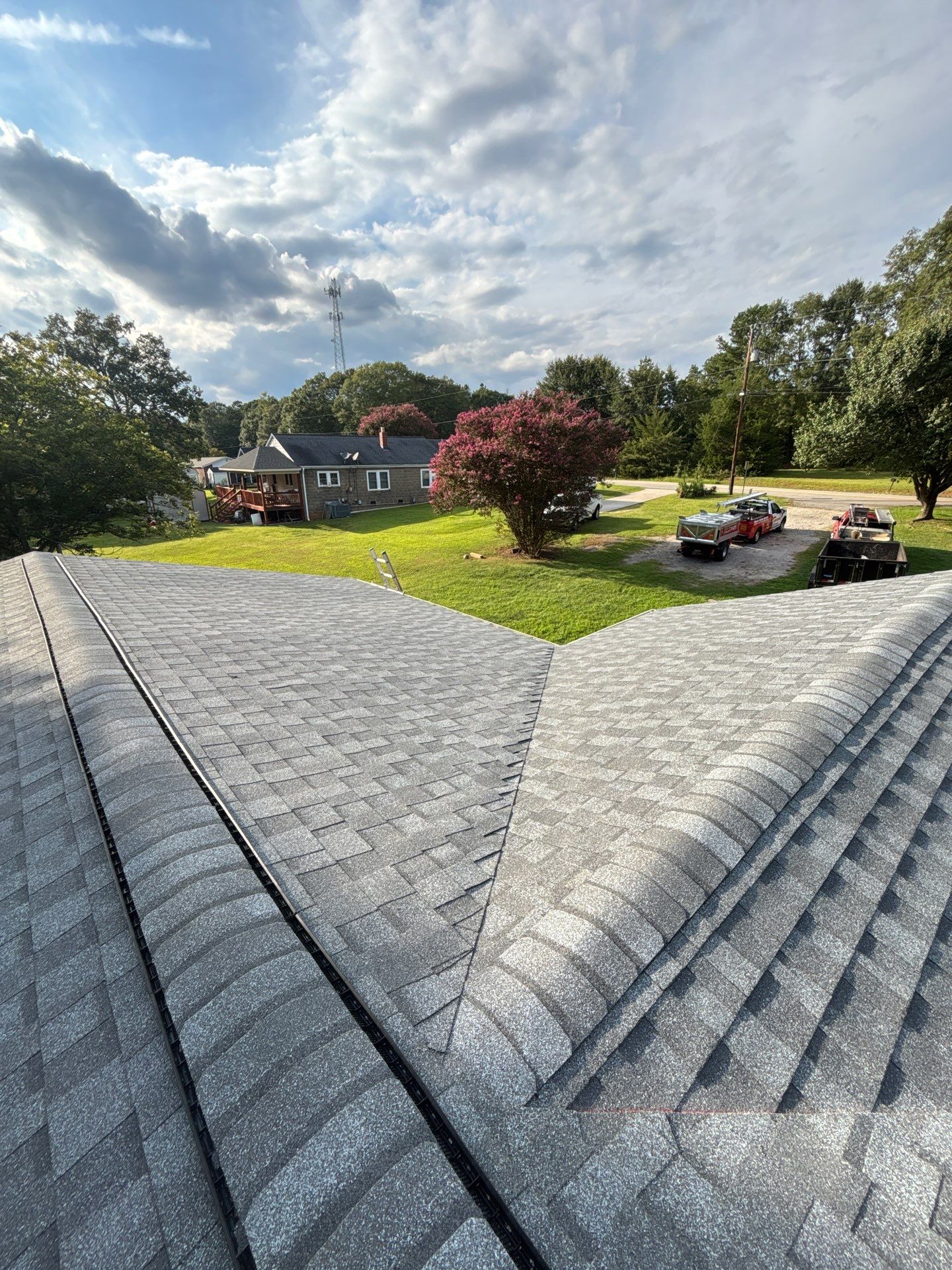 CertainTeed Pewter roof installation  by Roofsters