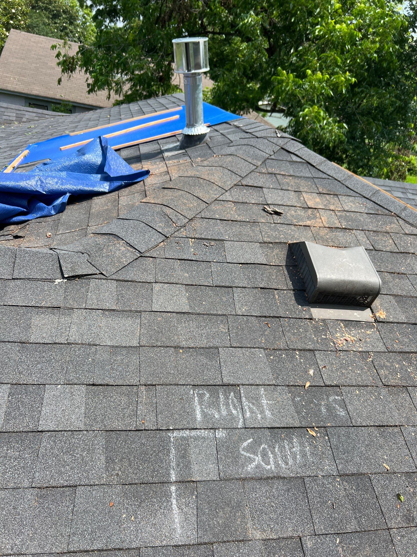Residential Roofing Repair using Owen's Corning Duration (Lifetime) Shingles by Roof Repair Company