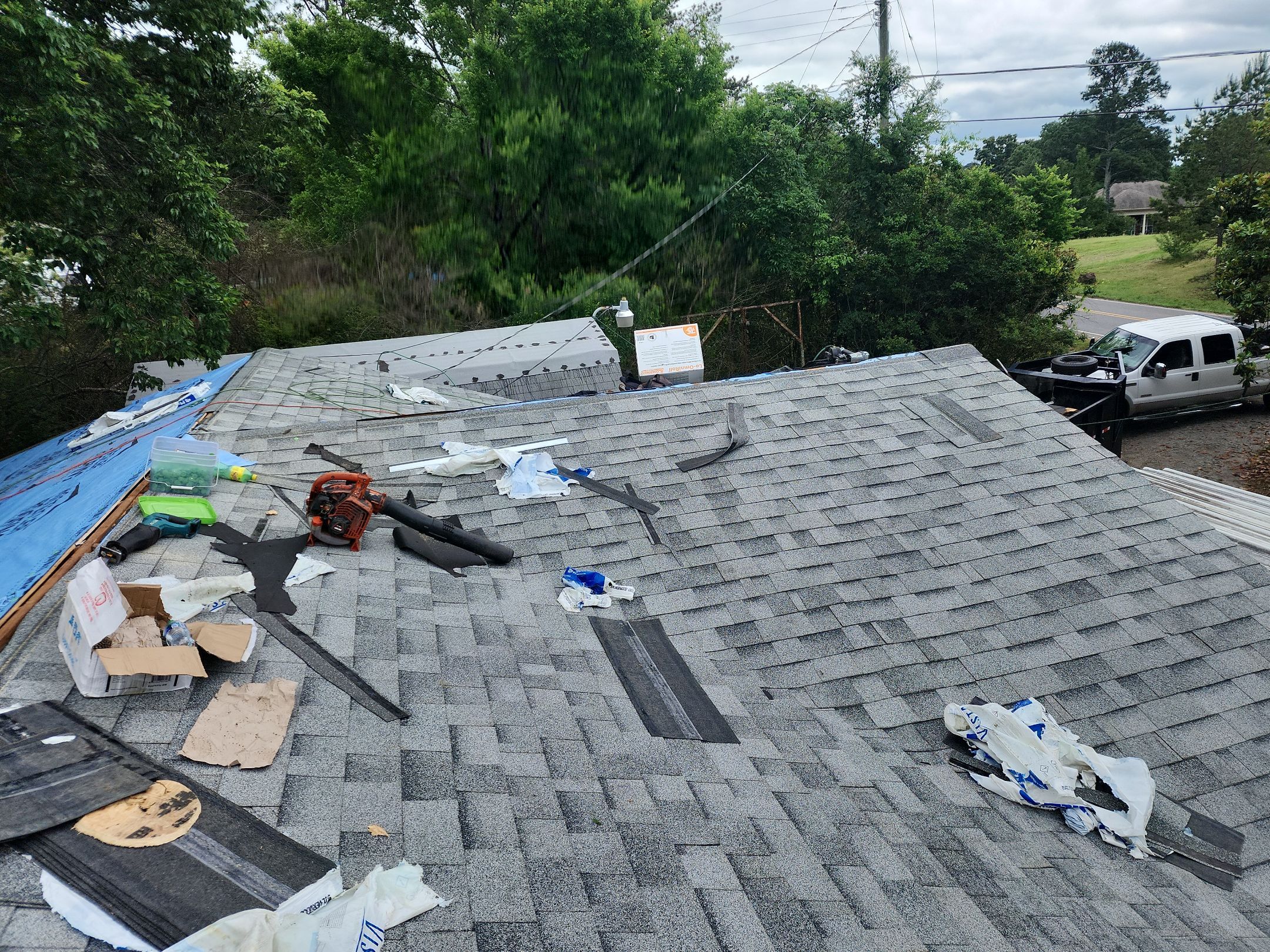 Residential Shingle Reroof using Malarkey Vista by Hostetler Roofing