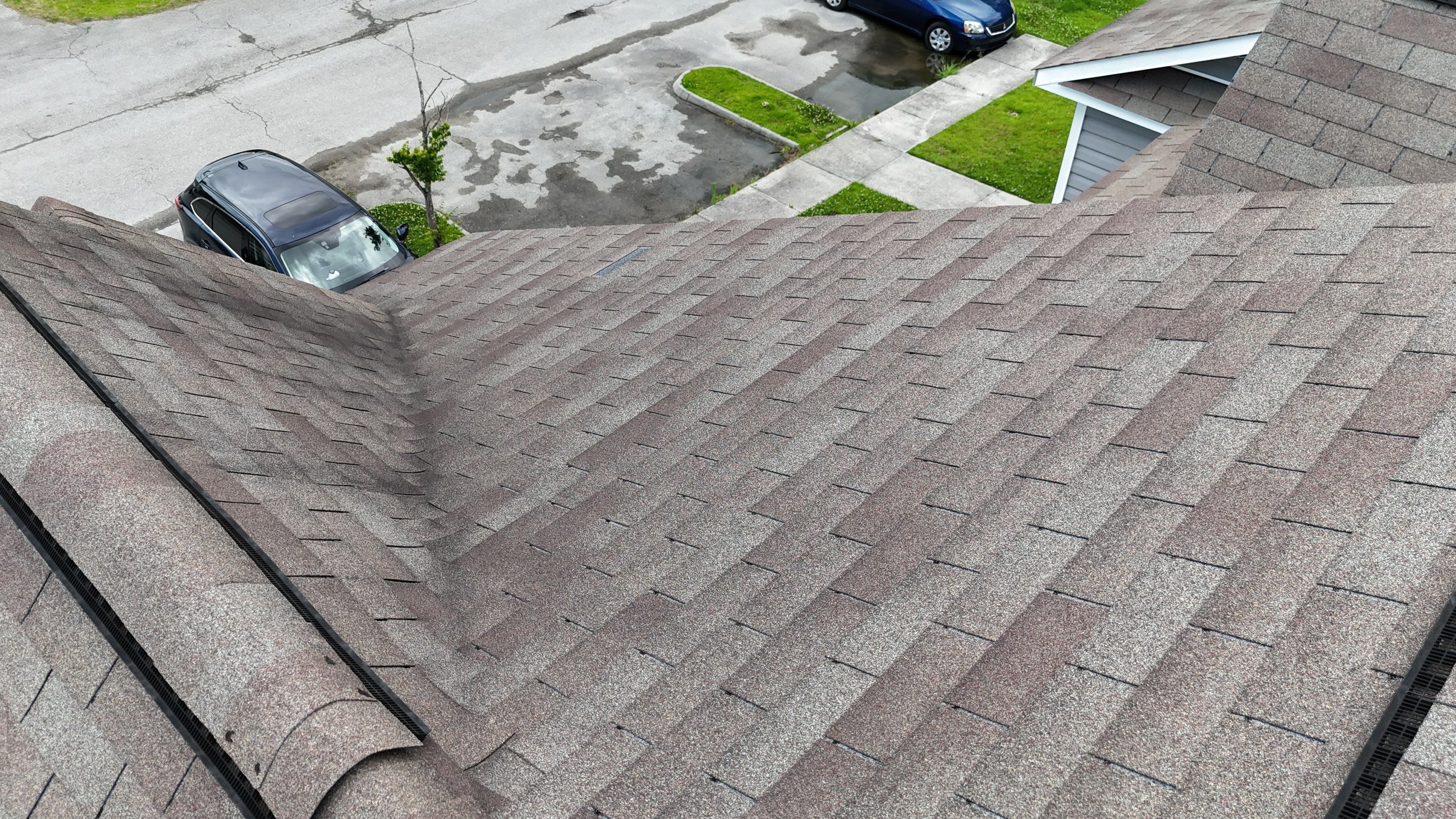 Residential Roof Inspection for Multi-Unit Townhouse in Hubert by North Carolina Roofs