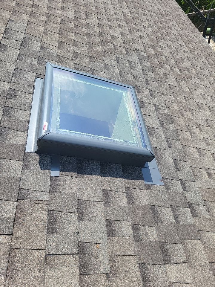 skylight replacement in Warr Acres by McCann's Roofing and Construction