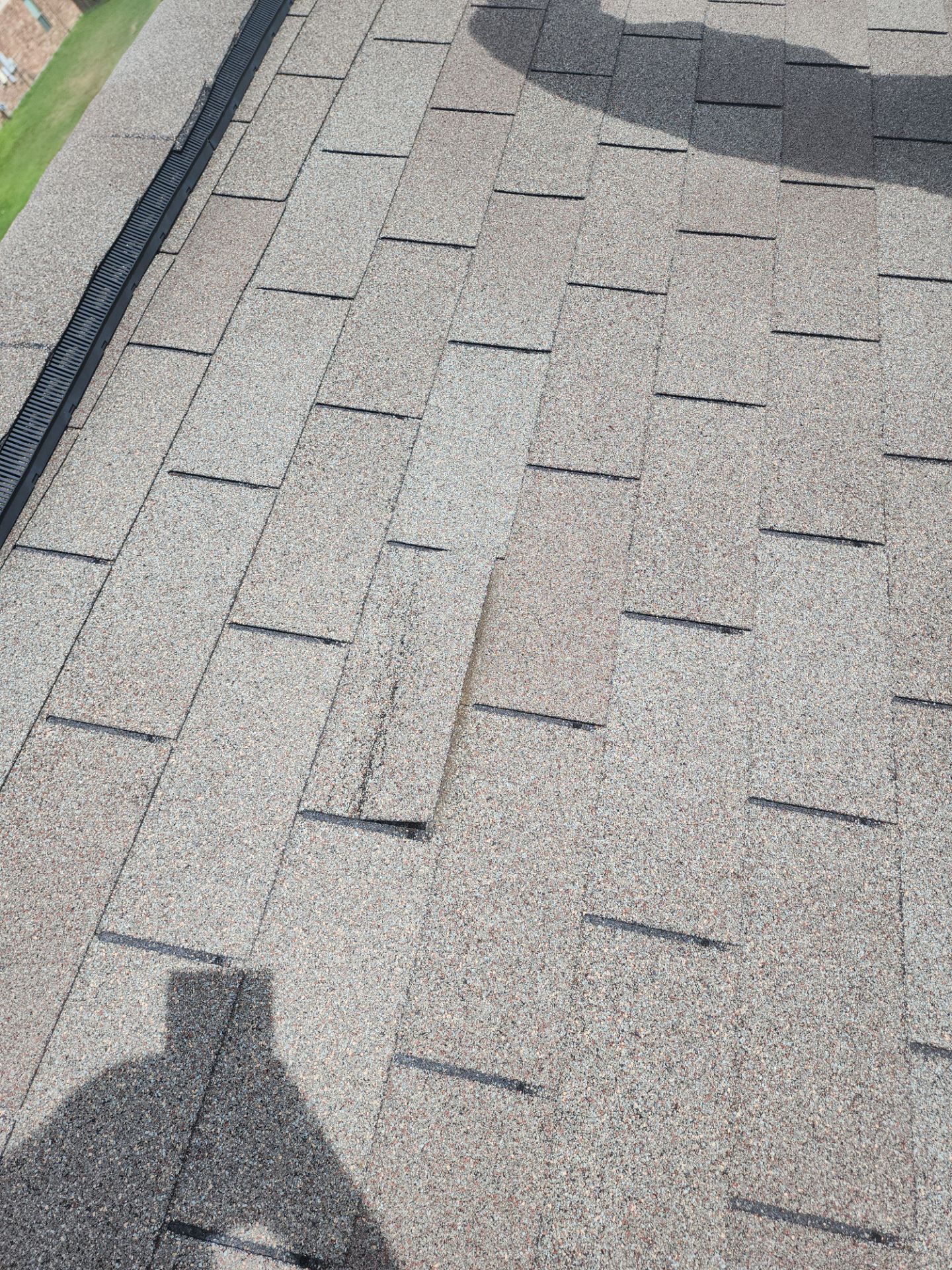 Hail Damage using Owen's Corning Duration (Lifetime) Shingles by Roof Repair Company