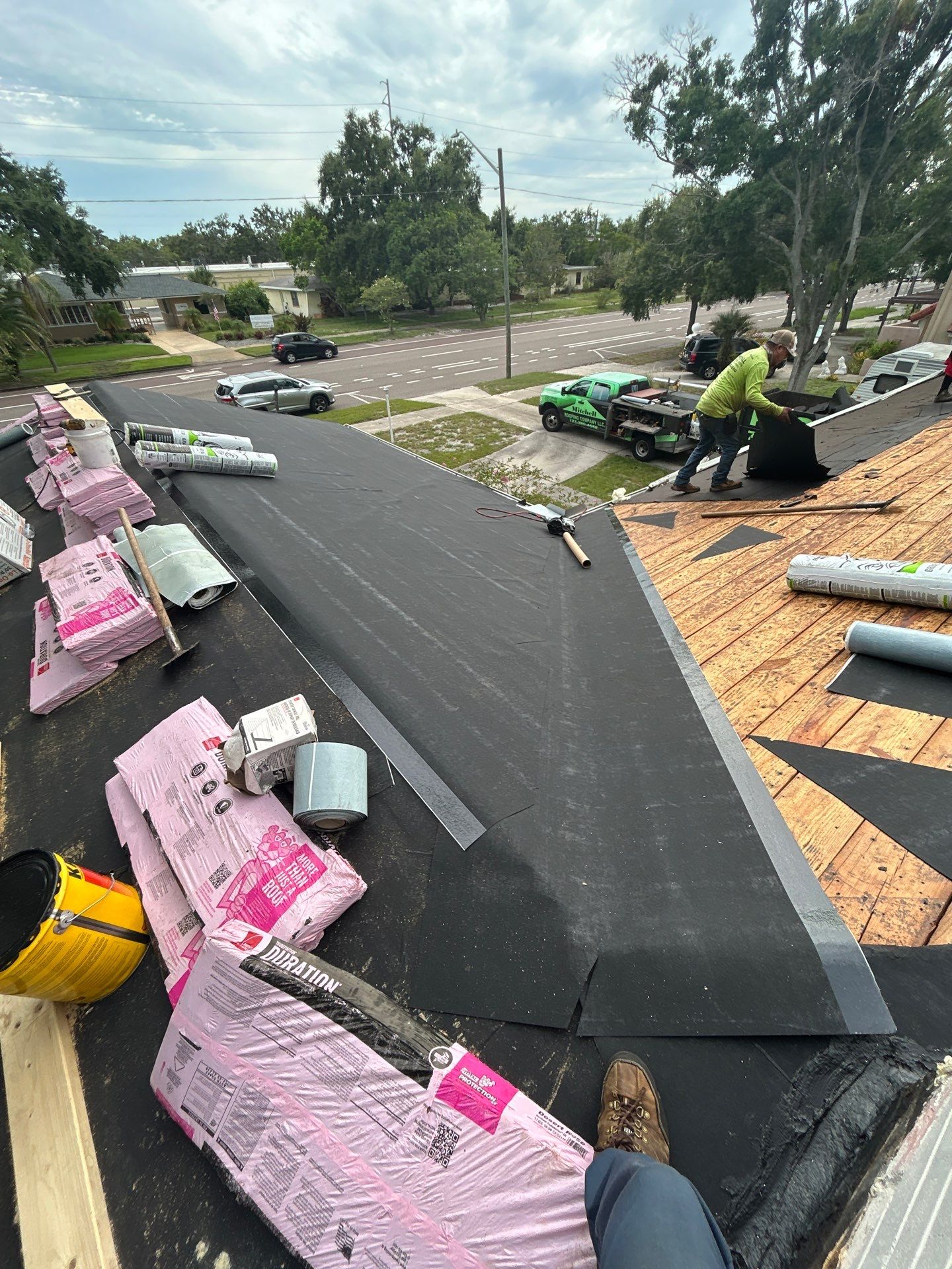 Project in St. Petersburg by Mitchell Roofing Company LLC 