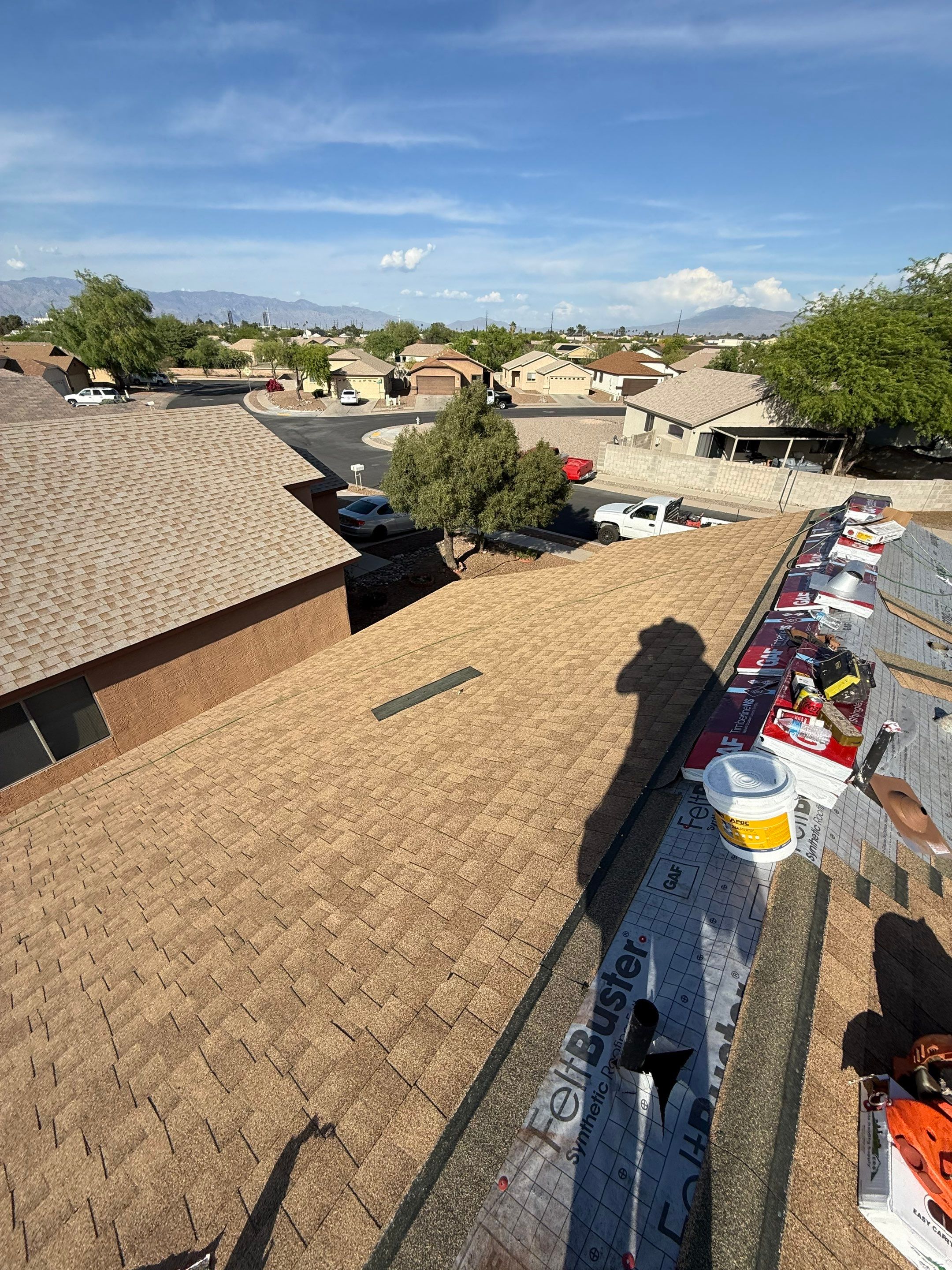 Project in Tucson by West Coast Roofing AZ