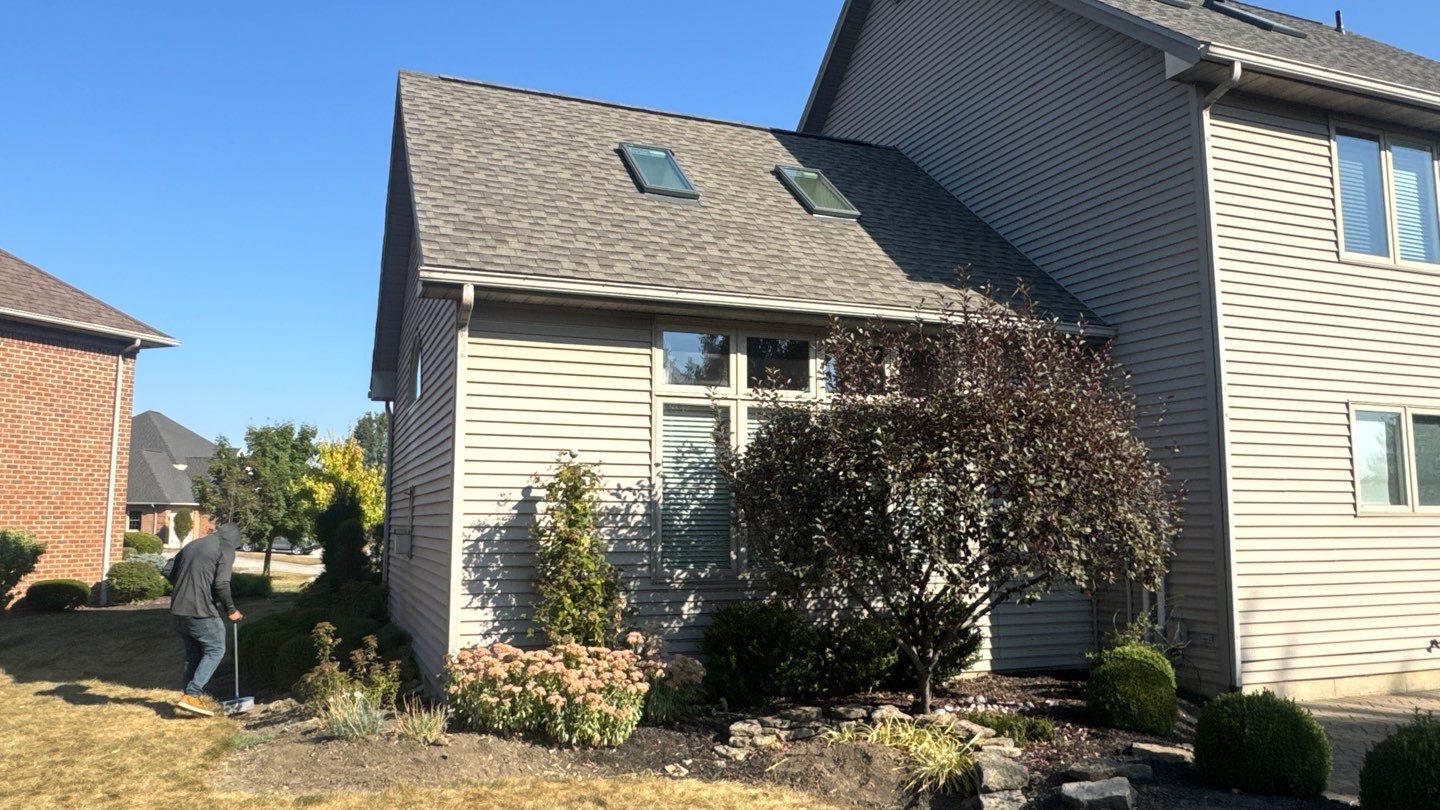 Residential Roofing Installation using GAF Timberline HDZ Weathered Wood by Nitro Roofing and Construction