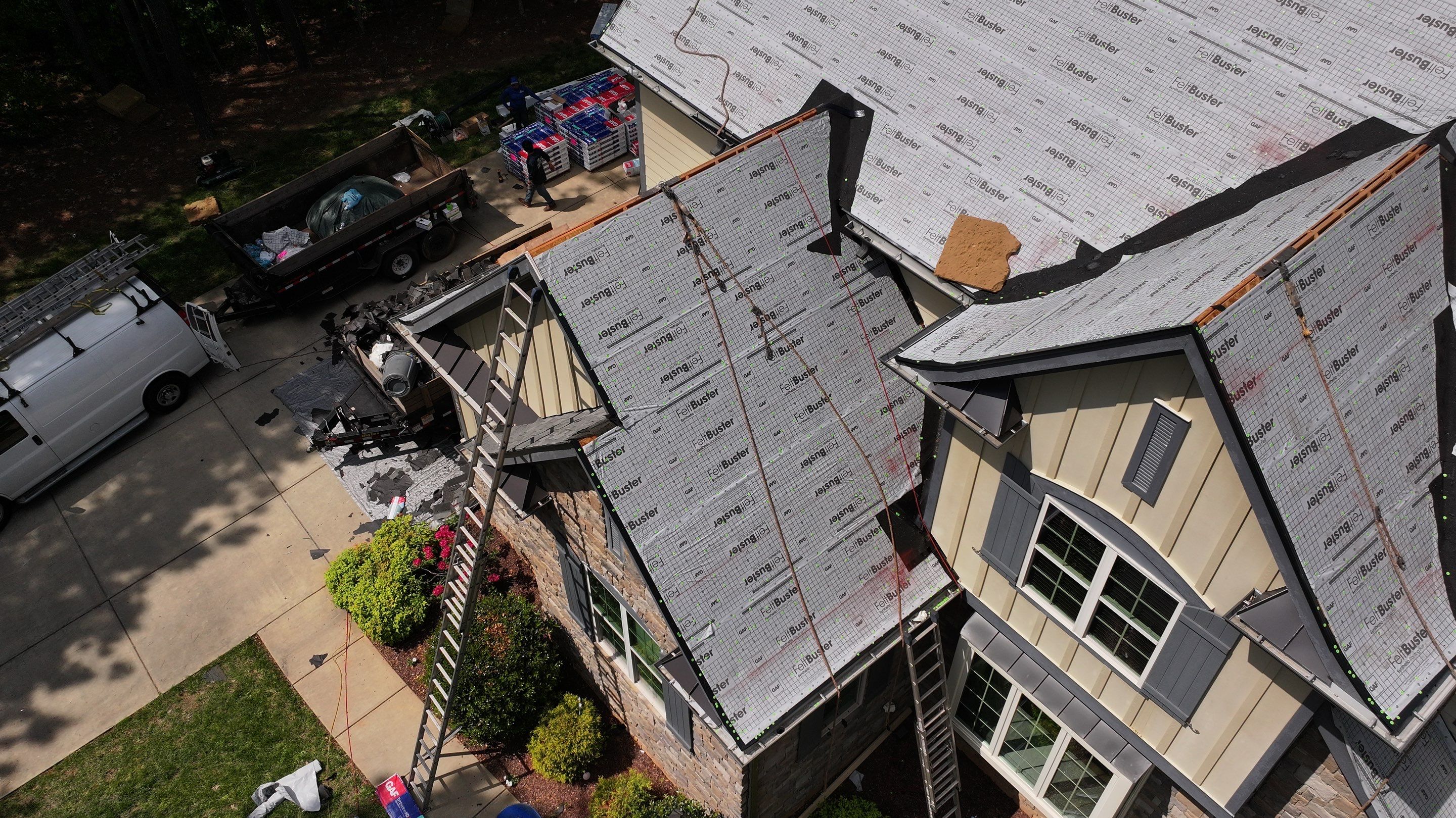 Roof Replacement - GAF Timberline HDZ Pewter Gray  by Pro Performance Roofing