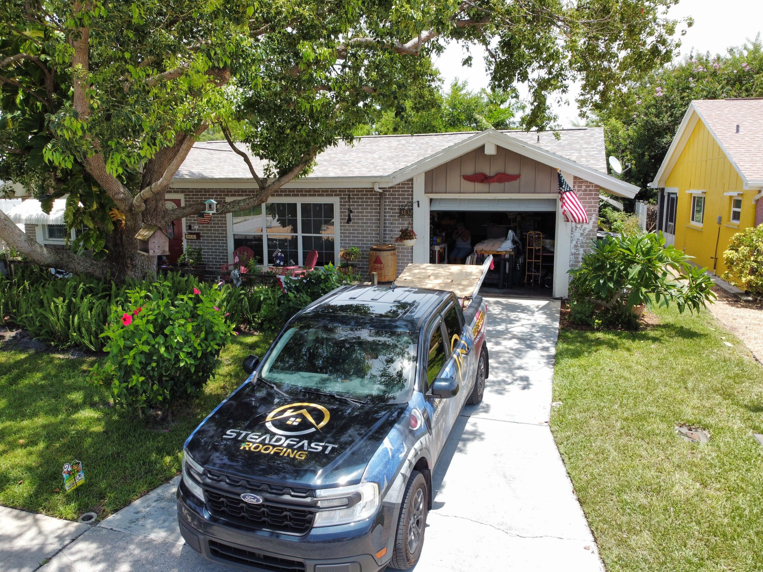 Roof Replacement in New Port Richey, FL. by Steadfast Roofing