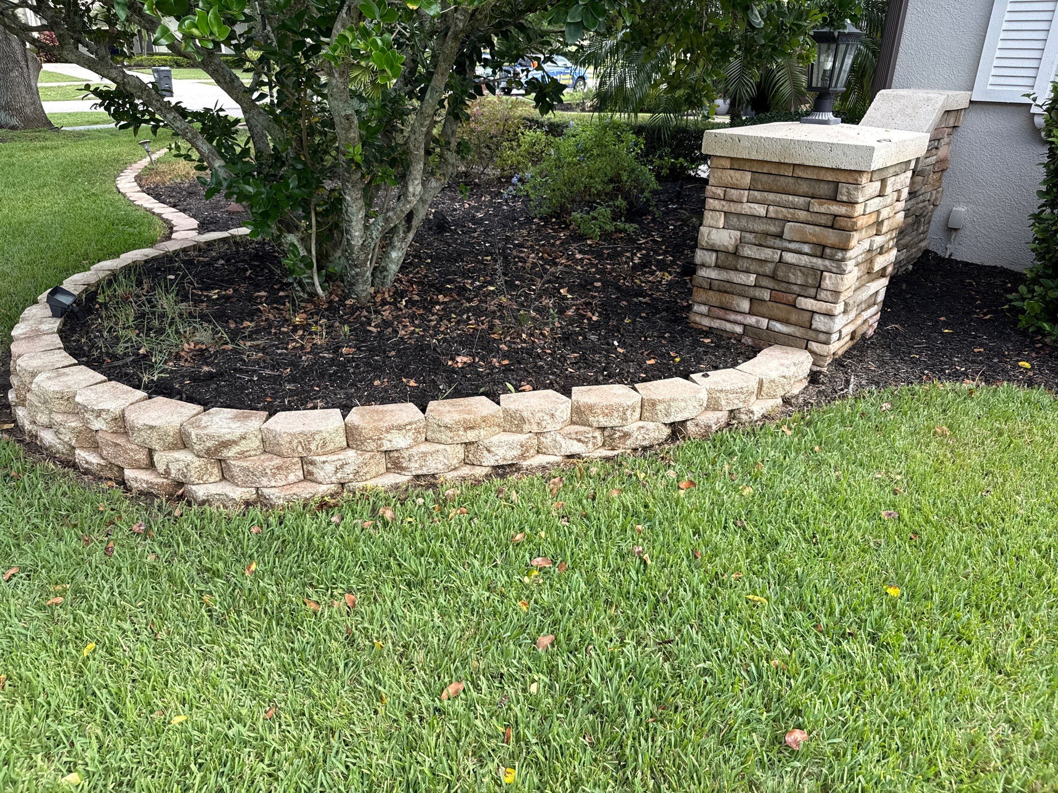 Tile Roof, Paver Pool Deck & Flowerbed Curbing Cleaning | Winding River Bradenton, FL Transformation by Sunshine AquaWash