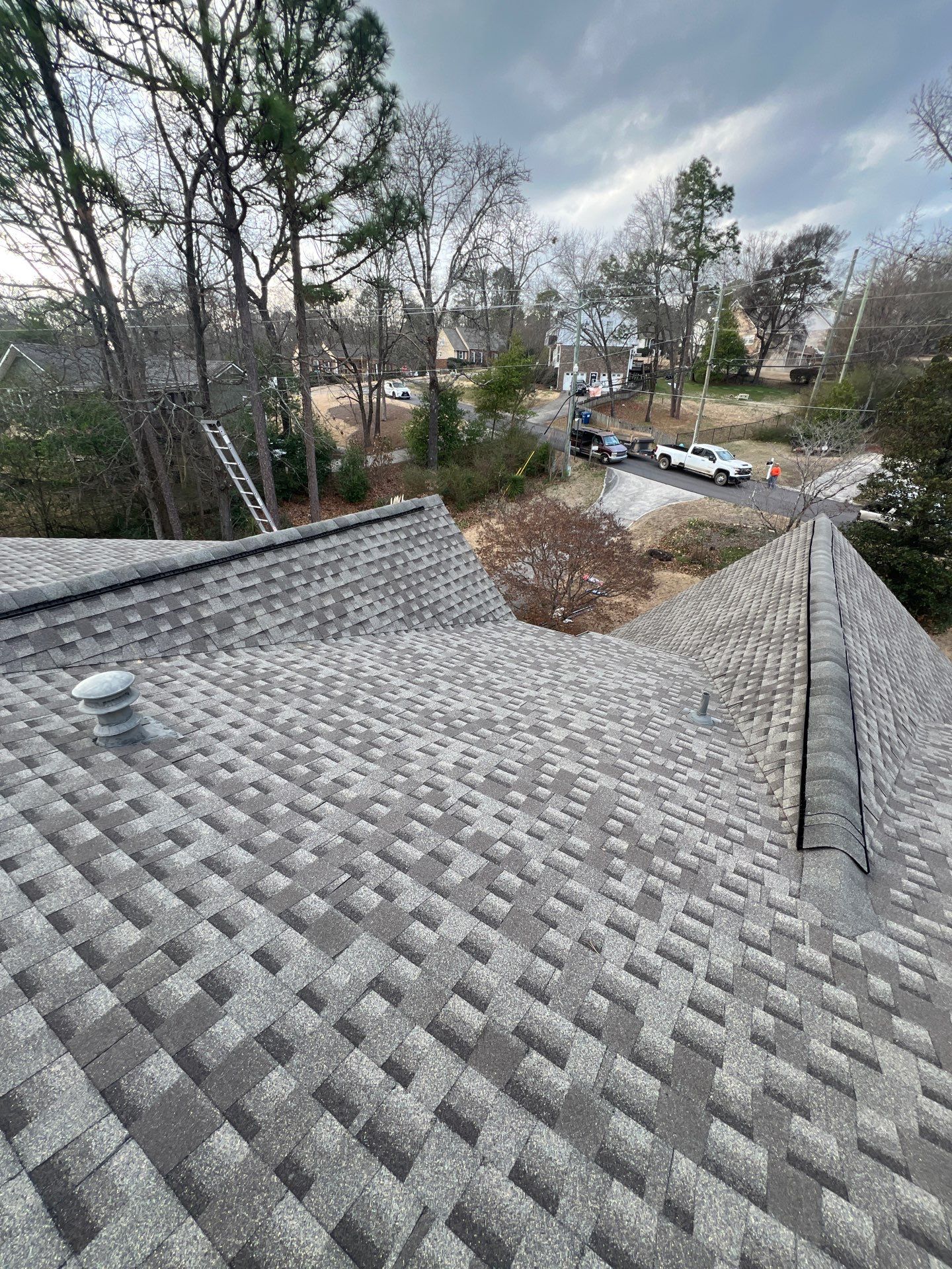Residential Roofing Installation in Birmingham (Weathered Wood) by The Roofing Dudes