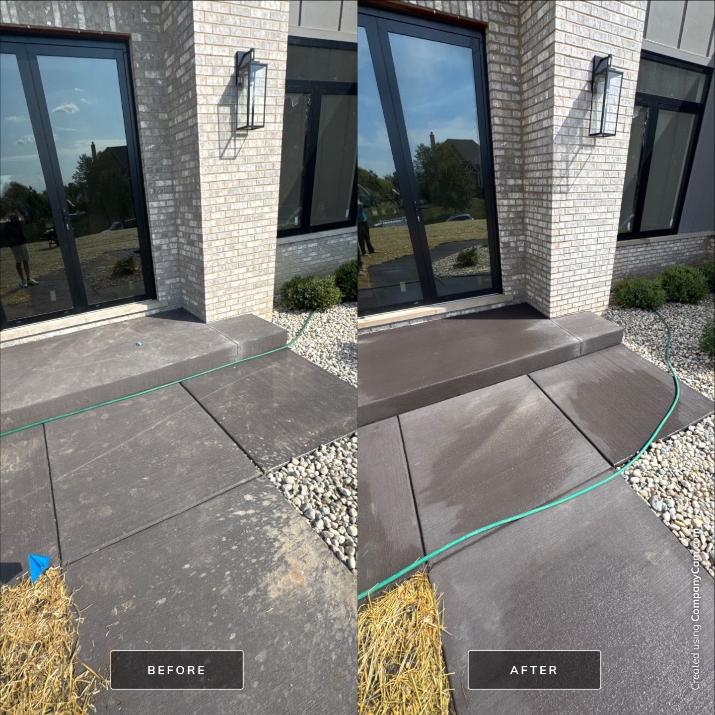 Project in Lake Barrington by Simmons Power & Soft Washing